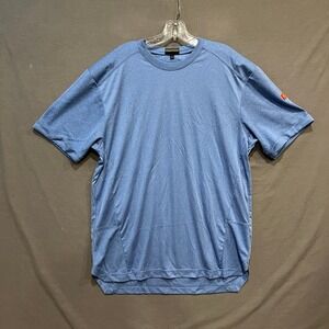 McDonalds Employee Shirt Mens Large Blue Apparel Collection Performance Tee